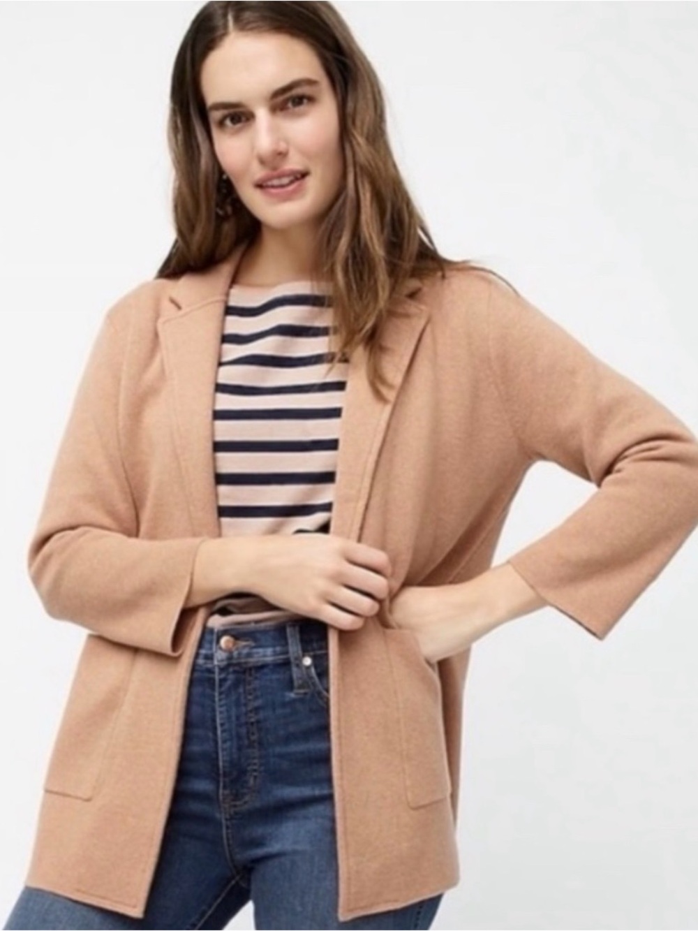 J Crew 365 Sophie Camel Sweater
Blazer